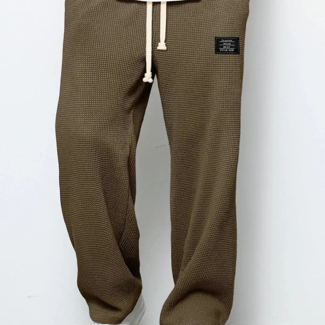 Josip - Pantalones con cinturilla regulable