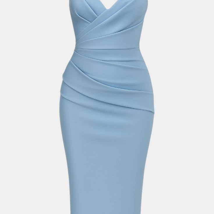 Vestido Iveta Sin Tirantes y Sin Espalda