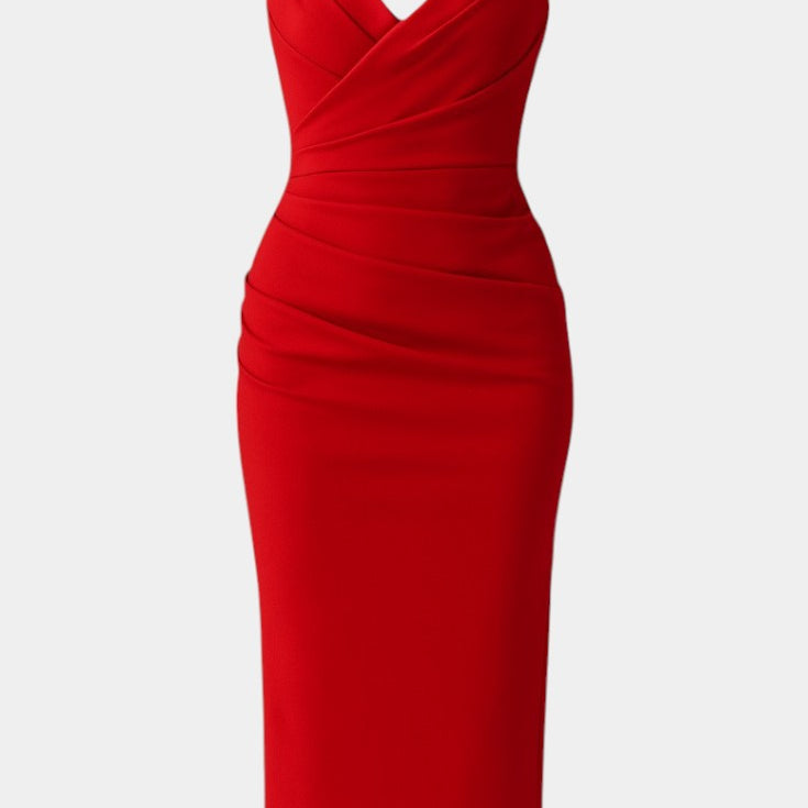 Vestido Iveta Sin Tirantes y Sin Espalda