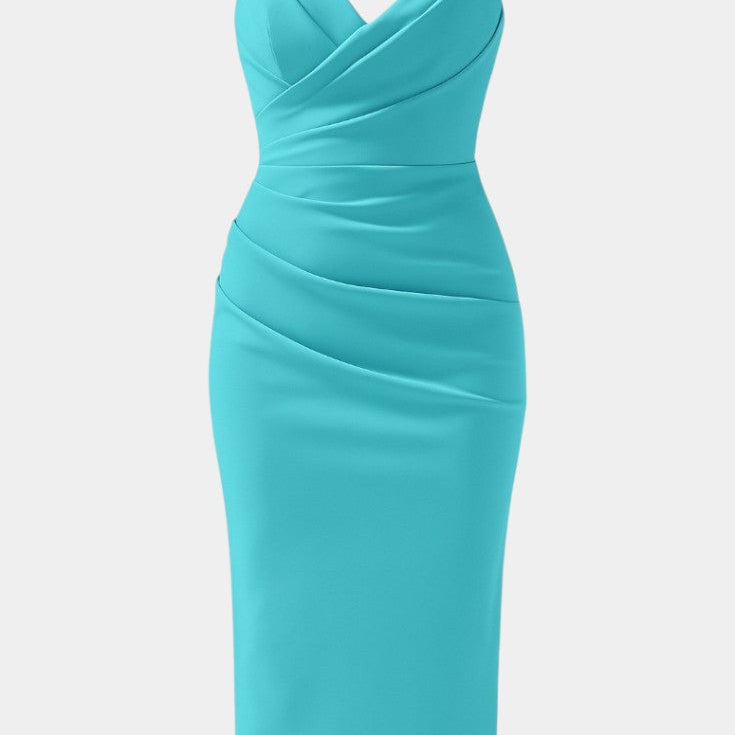 Vestido Iveta Sin Tirantes y Sin Espalda