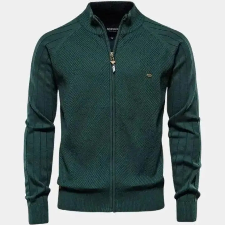 Jacquard™ | Suéter con cremallera