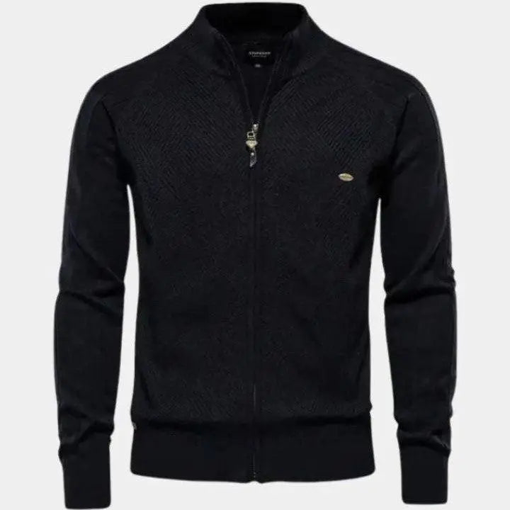 Jacquard™ | Suéter con cremallera