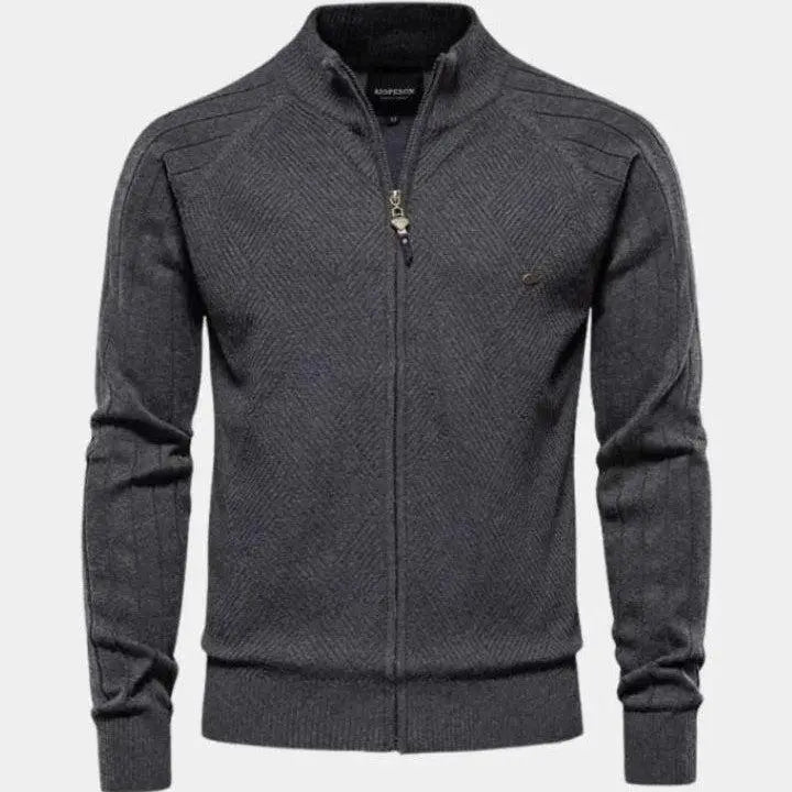 Jacquard™ | Suéter con cremallera
