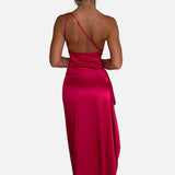 Vestido Maxi de Satén para Noche