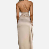 Vestido Maxi de Satén para Noche