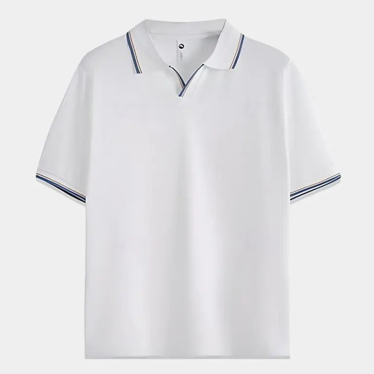Jesper™ | Noir Polo de Cuello en V