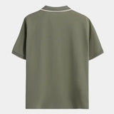Jesper™ | Noir Polo de Cuello en V