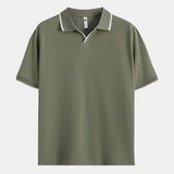 Jesper™ | Noir Polo de Cuello en V