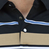 Kasper™ | Polo a rayas del atardecer