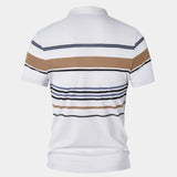 Kasper™ | Polo a rayas del atardecer