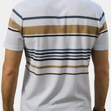 Kasper™ | Polo a rayas del atardecer