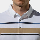 Kasper™ | Polo a rayas del atardecer