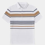 Kasper™ | Polo a rayas del atardecer