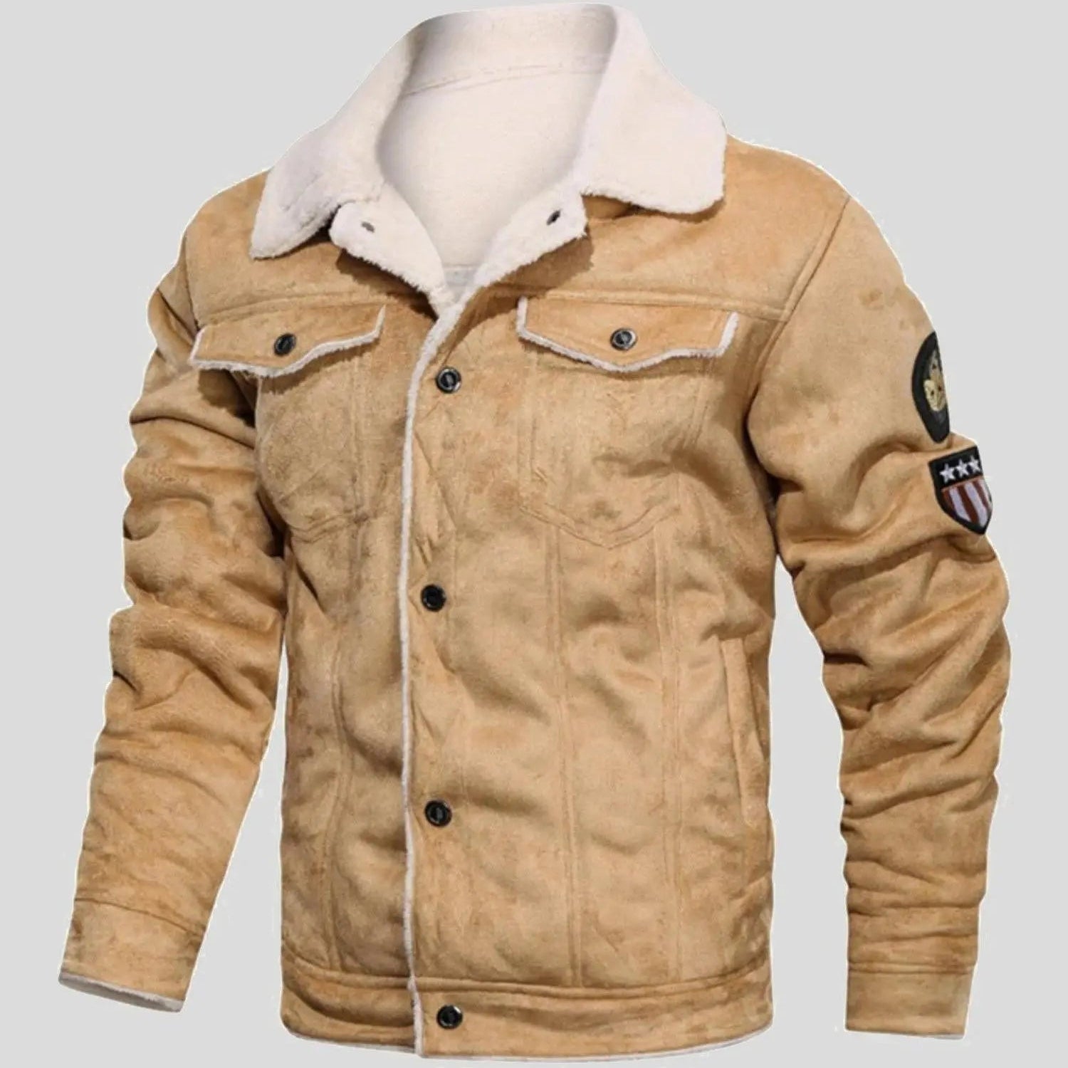 Kasper™ | Chaqueta de Cuero Masculina Estilosa