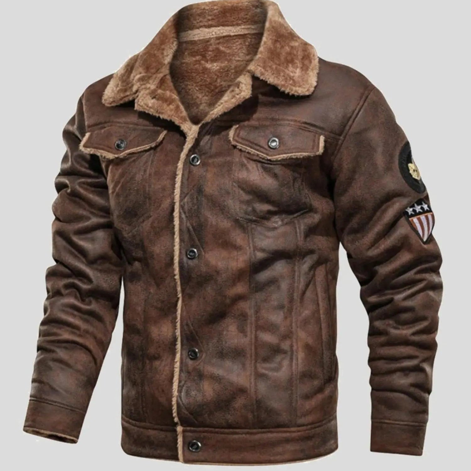 Kasper™ | Chaqueta de Cuero Masculina Estilosa