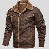 Kasper™ | Chaqueta de Cuero Masculina Estilosa