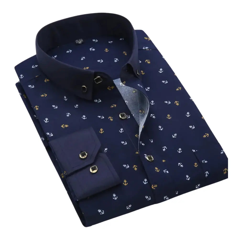 Klaas™ | Patrón Marítimo de Camisa