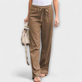 Célia - Pantalones de lino de verano