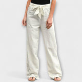 Célia - Pantalones de lino de verano