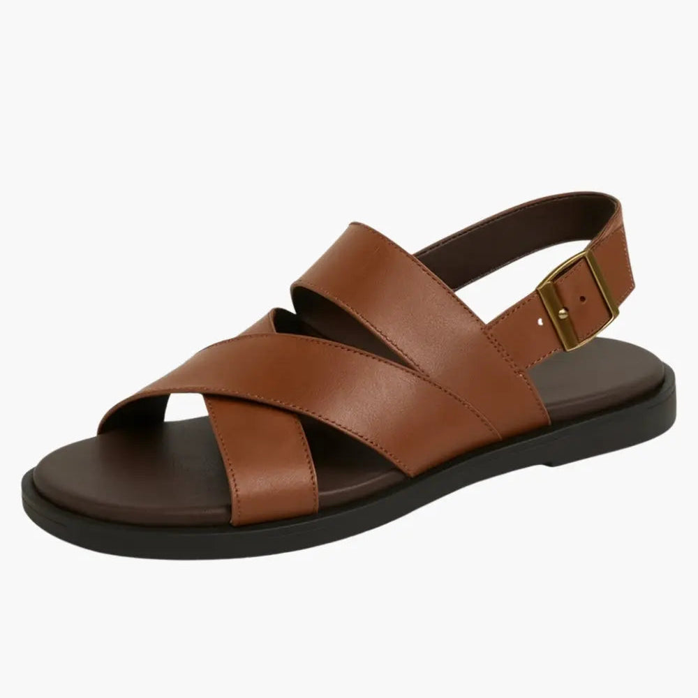 Lanaro™ | Sandalias Cruzadas Elegantes