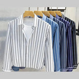 Levi™ | Camisa Elegante a Rayas