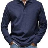 MOHR® | Camiseta polo de lujo con mangas largas