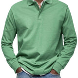MOHR® | Camiseta polo de lujo con mangas largas