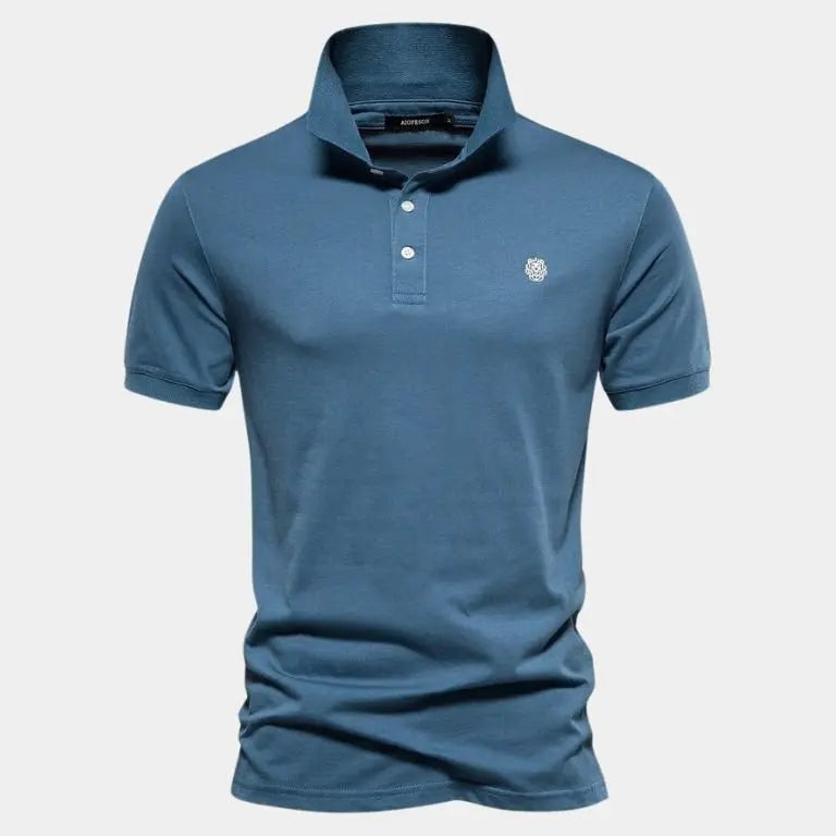 Mathias™ | Polo de Escudo Real