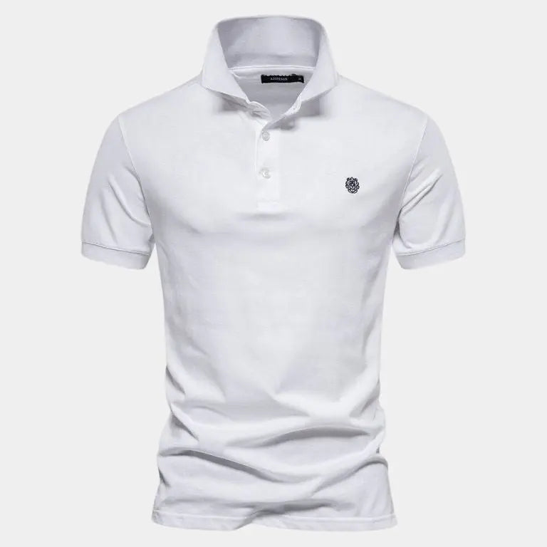 Mathias™ | Polo de Escudo Real