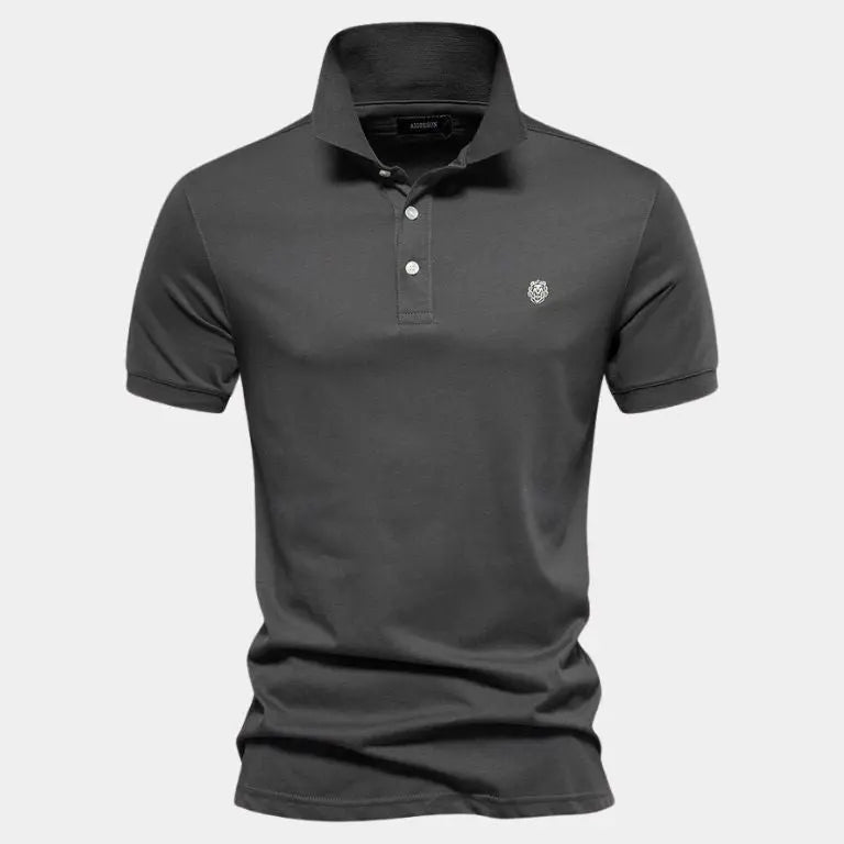Mathias™ | Polo de Escudo Real
