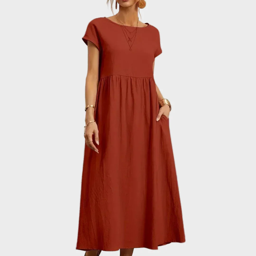 Andrea — Vestido midi en un estilo elegante y atemporal