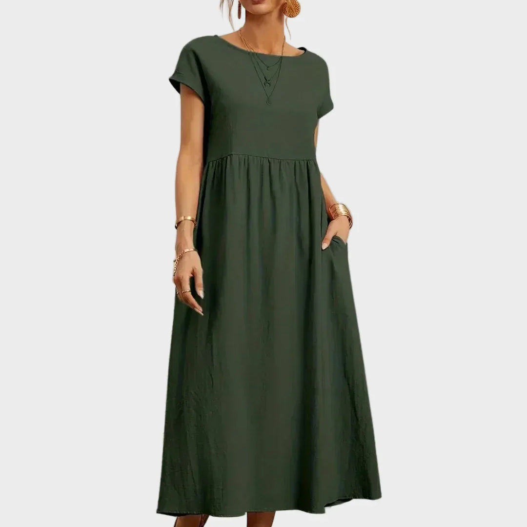 Andrea — Vestido midi en un estilo elegante y atemporal