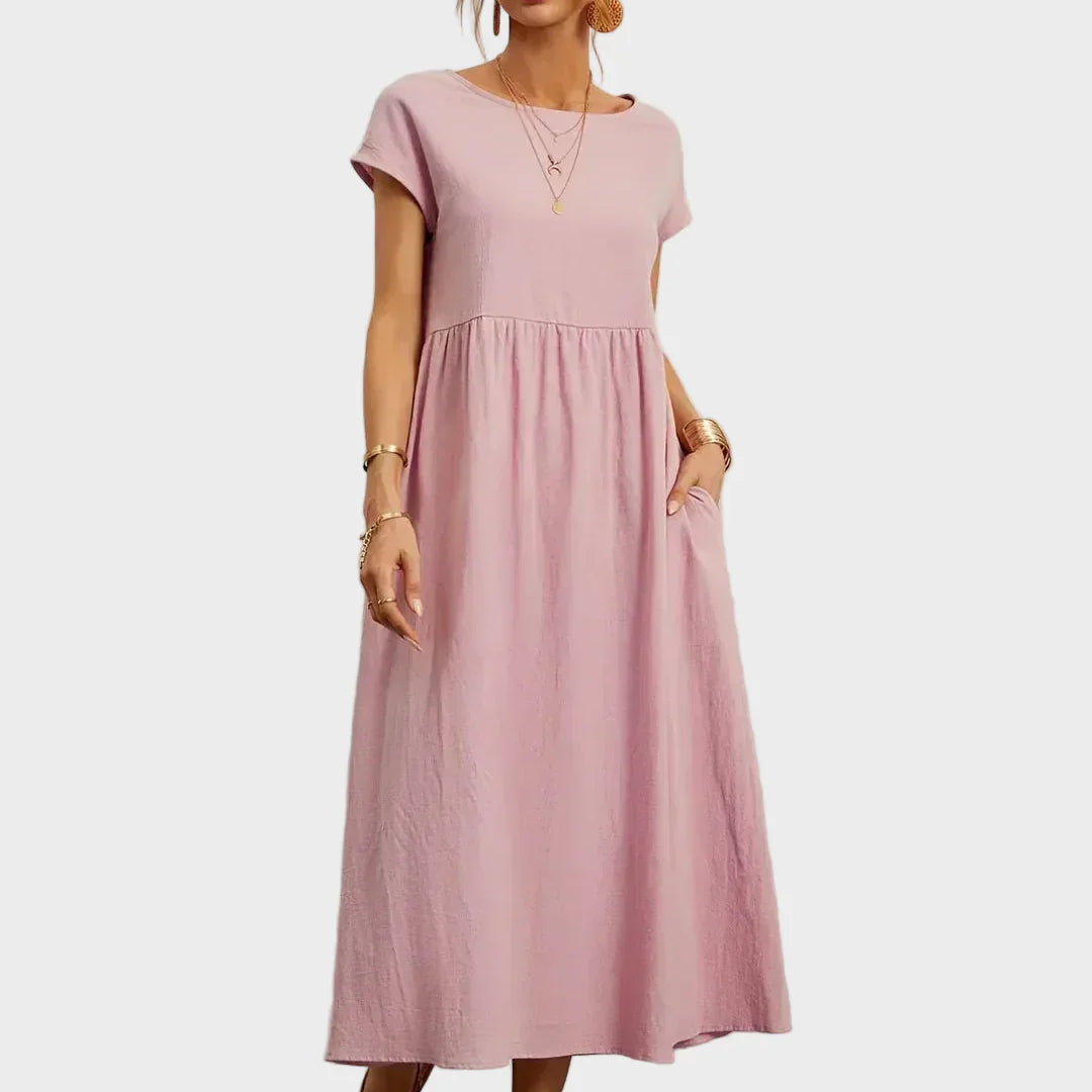 Andrea — Vestido midi en un estilo elegante y atemporal