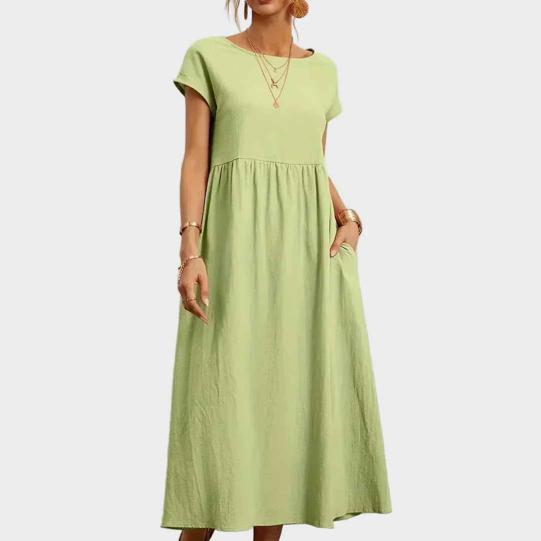 Andrea — Vestido midi en un estilo elegante y atemporal