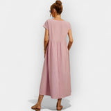 Vestidos de Algodón Lekkie con Bolsillos