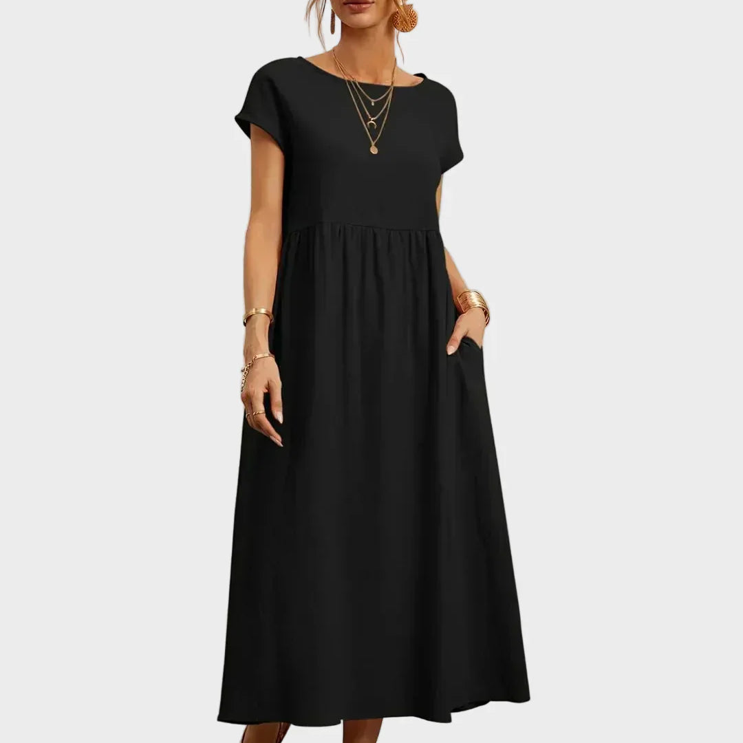 Andrea — Vestido midi en un estilo elegante y atemporal