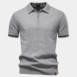 Mikkel™ | Polo de Cremallera Real