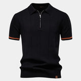 Mikkel™ | Polo de Cremallera Real