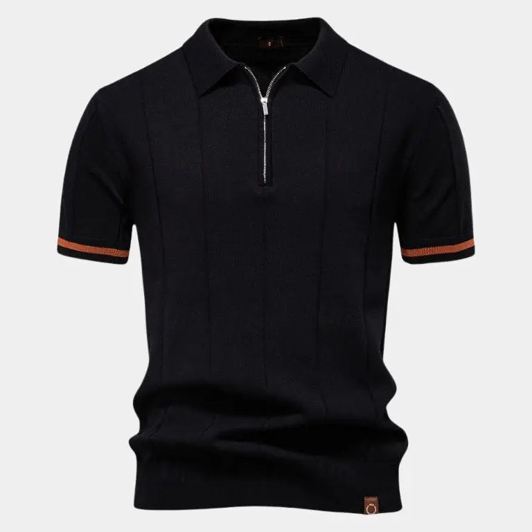 Mikkel™ | Polo de Cremallera Real