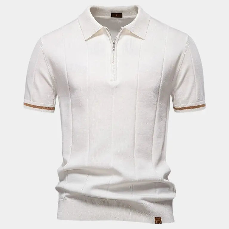 Mikkel™ | Polo de Cremallera Real