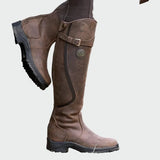 Botas de cuero ortopédicas premium