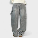 Fable - Pantalones vaqueros Balloon Carpenter brillantes