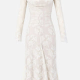 Vestido Maxi de Invitada de Boda con Encaje Largo Livilla