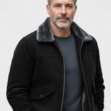 Norbert™ | Chaqueta bomber con inserción de piel sintética