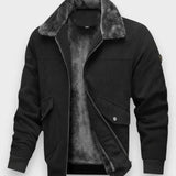 Norbert™ | Chaqueta bomber con inserción de piel sintética