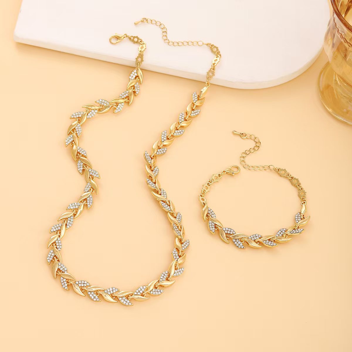 Aurora™ | Conjunto artesanal de collar y pulsera