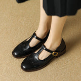 Emma - Zapatos Clásicos de Mujer con Correa