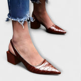 Lynn - Tacones altos ortopédicos cómodos