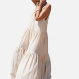 Vestido Maxi de Verano Brisa Oceánica