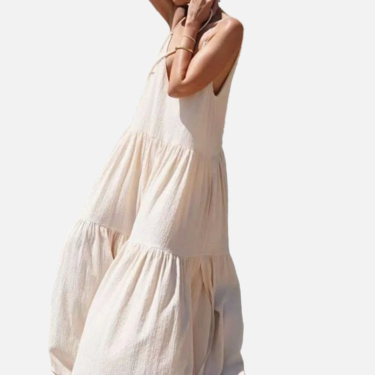 Vestido Maxi de Verano Brisa Oceánica